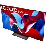 LG 65” OLED evo C4 Series Smart TV