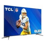 TCL 65-Inch 4K QLED Smart TV with Google TV
