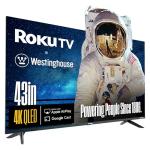 Westinghouse 43" QLED Roku Smart TV 4K UHD