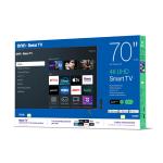 70" 4K UHD LED Roku Smart TV HDR
