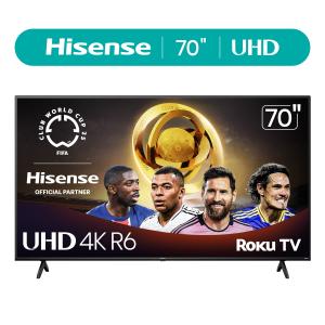 Hisense 70" 4K UHD Roku Smart TV
