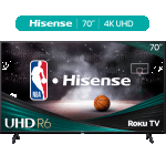 Hisense 70" 4K UHD Roku Smart TV