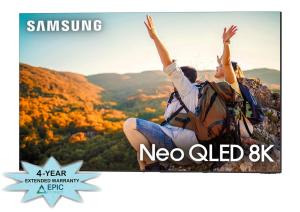 Samsung 85" Neo QLED 8K Smart TV with 4-Year Coverage