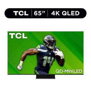 TCL 65-Inch 4K QLED Smart TV with Google
