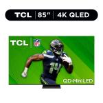 TCL 85-Inch 4K QLED Smart TV with Google TV
