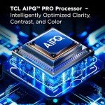 TCL 55-Inch QLED 4K Smart TV with Google TV