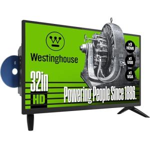Westinghouse 32" LED TV with Built-in DVD Player