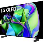 LG 65” OLED evo C4 Series Smart TV