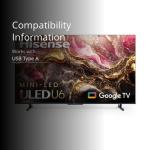 Hisense 65" Mini-LED 4K Smart TV with Google