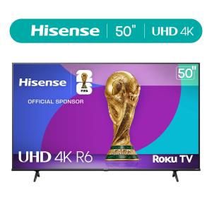 Hisense 50" 4K UHD Roku Smart TV 50R6E3