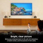 55-Inch 4K QLED Roku Smart TV with Voice Remote