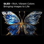 TCL 65-Inch 4K QLED Smart TV with Fire TV