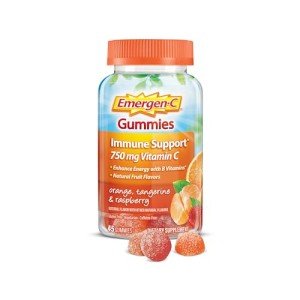 Emergen-C Vitamin C Gummies, Fruit Flavors, 45 Ct