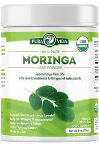 Pure Organic Moringa Powder for Smoothies & Recipes