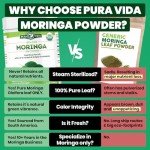 Pure Organic Moringa Powder for Smoothies & Recipes