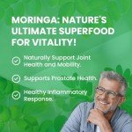 Pure Organic Moringa Powder for Smoothies & Recipes