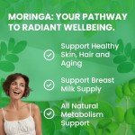Pure Organic Moringa Powder for Smoothies & Recipes