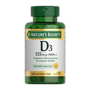 Nature's Bounty Vitamin D3 5000 IU Softgels