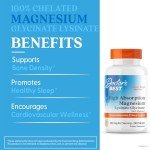 High Absorption Magnesium Glycinate by Doctor's Best, 240 Count 