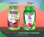 Vitafusion Raspberry B12 Gummies, 60ct