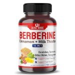 ULTRA HERBS Premium Berberine 12,200MG with Cinnamon And Milk Thistle