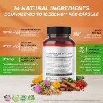 ULTRA HERBS Premium Berberine 12,200MG with Cinnamon And Milk Thistle