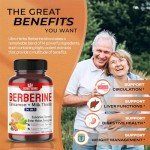 ULTRA HERBS Premium Berberine 12,200MG with Cinnamon And Milk Thistle