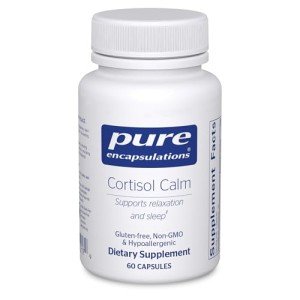 Cortisol Calm Supplement with Ashwagandha & L-Theanine by Pure Encapsulations