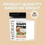 Clean Simple Eats Coconut Lime Electrolyte Drink Mix