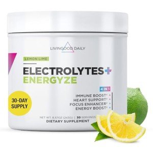 Livingood Daily Lemon Lime Electrolyte Powder