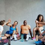 Glass Protein Shaker Bottle with Spiral Ball - Black