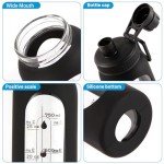 RhythmFit 34oz BPA-Free Protein Shaker Bottle