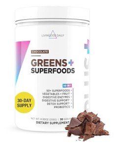 Livingood Daily Chocolate Superfood Greens Powder