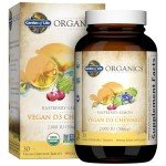 Garden Of Life Vegan Vitamin D3 Chewables - Raspberry Lemon Flavor