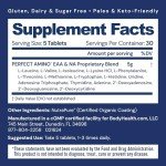 BodyHealth PerfectAmino Vegan Essential Amino Acids Tablets