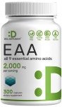 Essential Amino Acids - 2000mg, 300 Capsules by Deal Supplement