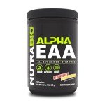 NutraBio Alpha EAA Strawberry Lemon Amino Powder