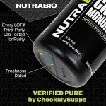 NutraBio Alpha EAA Strawberry Lemon Amino Powder