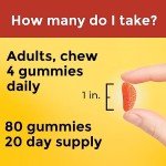 Nature Made Vitamin C Gummies, 1000mg, 80 Count