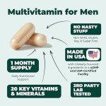 Daily Multivitamins for Men's Energy and Health