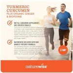 NatureWise Turmeric Curcumin 2250mg with BioPerine