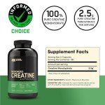 Optimum Nutrition Micronized Creatine Capsules, 200ct