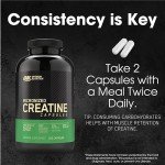 Optimum Nutrition Micronized Creatine Capsules, 200ct