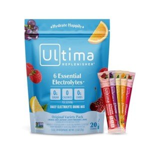 Ultima Replenisher Electrolyte Powder Drink Mix – 20 Pack