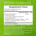 Rhodiola Rosea & Ashwagandha Adaptogenic 240 Veggie Capsules