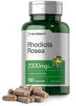 Horbäach Rhodiola Rosea 2000mg Capsules - 180 Count