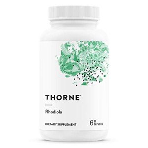 THORNE Rhodiola Capsules for Stress Relief & Focus