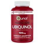 Qunol Mega Ubiquinol 100mg Softgels for Heart Health