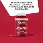 Qunol Mega Ubiquinol 100mg Softgels for Heart Health