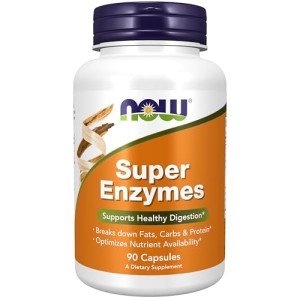 NOW Foods Super Enzymes with Bromelain & Papain